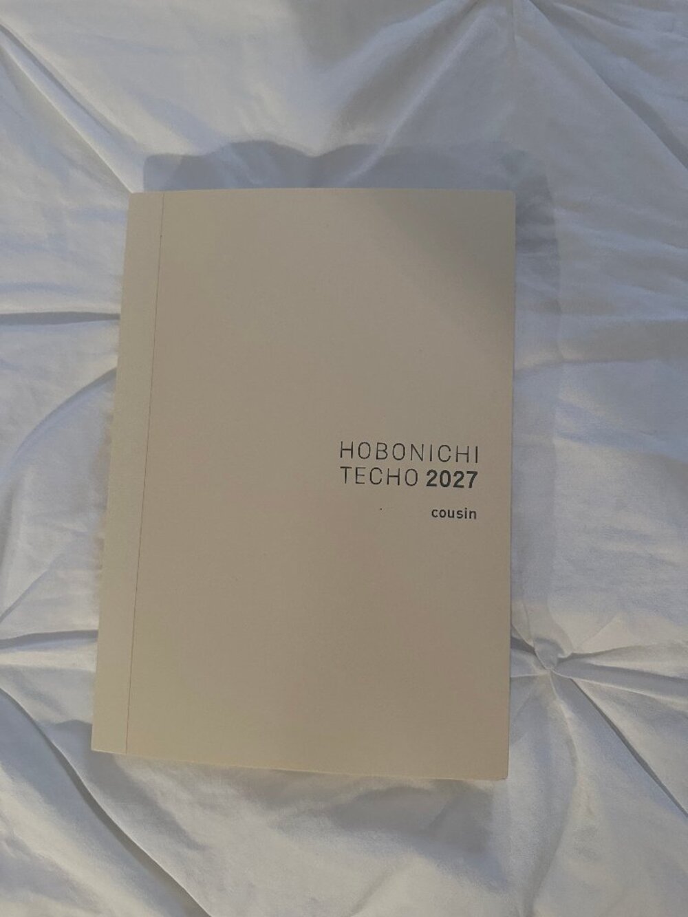 2027 Hobonichi Cousin & Clear Cover